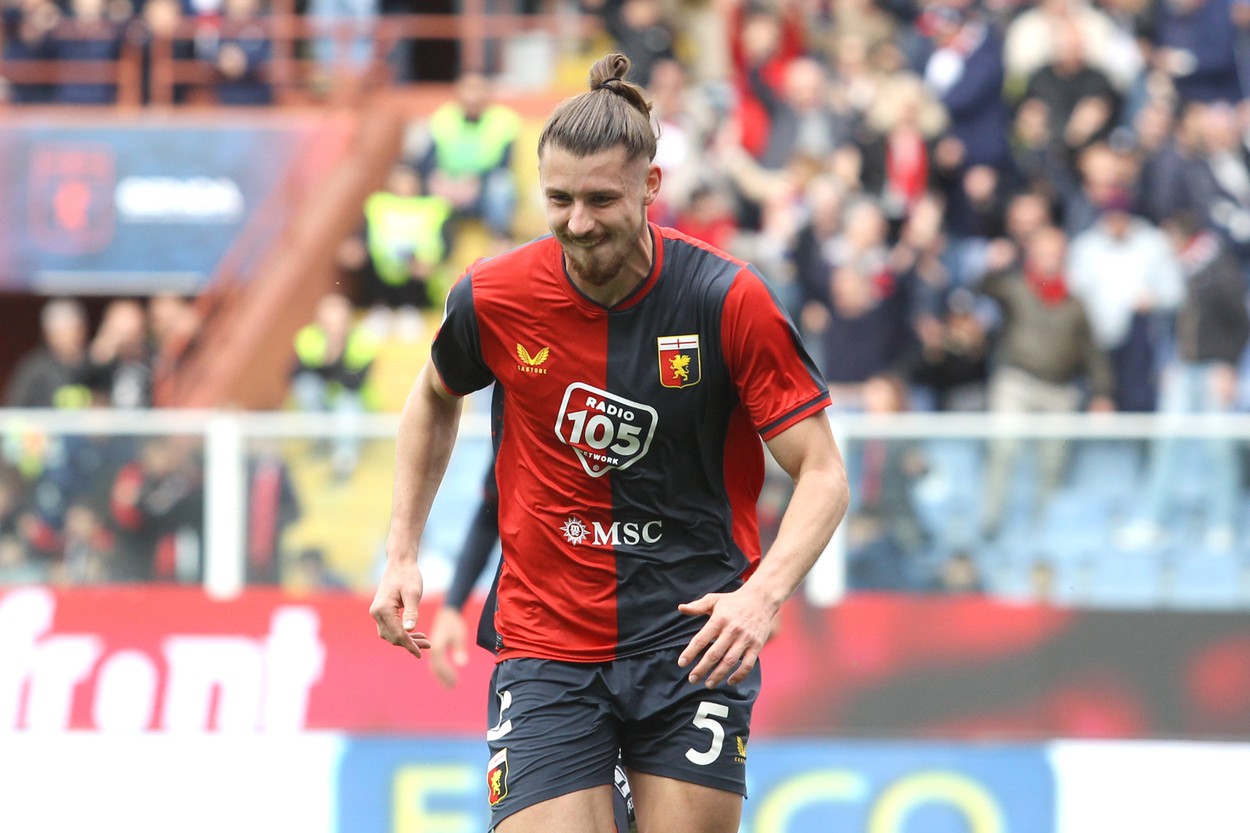 Ce a spus Alberto Gilardino despre Radu Drăgușin, după ce românul a marcat din nou pentru Genoa