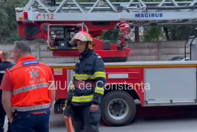 Tentativa de suicid pe strada Ștefanita Voda din Constanta! (FOTO+VIDEO)