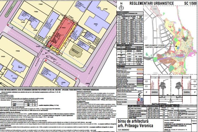 Plan Urbanistic de Detaliu care vizeaza constructia unui imobil in cartierul Compozitorilor in consultare publica (DOCUMENTE)
