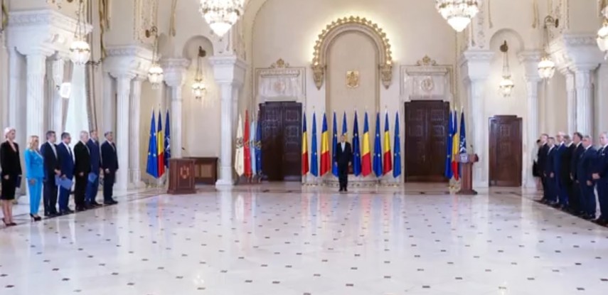 Presedintele Romaniei, Klaus Iohannis, a semnat decretul pentru numirea Guvernului Romaniei. Lista ministrilor (VIDEO)
