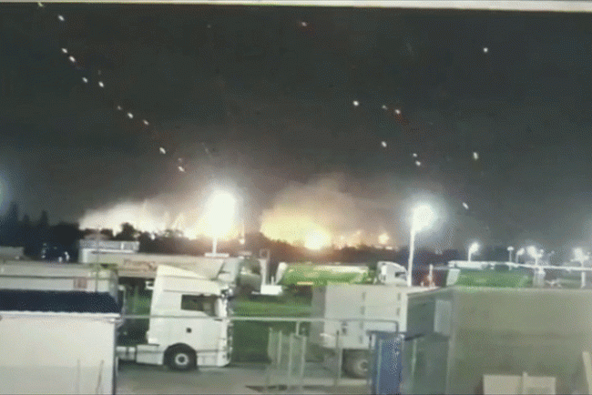 VIDEO: Momentul atacului cu drone asupra portului Izmail. Cum arată după bombardamentul rușilor