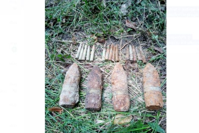 Elemente de munitie ce provin din Al Doilea Razboi Mondial, descoperite in judetul Neamt!