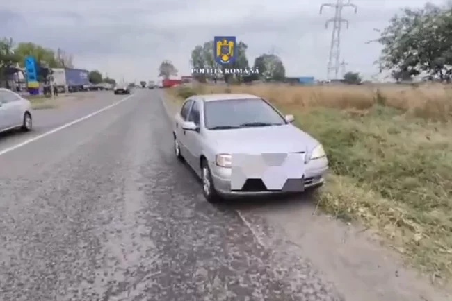 Imagini cu şoferul care a circulat 180 de kilometri la oră, doar ca să scape de echipajele de poliție: „Să fie alcoolul de vină?” VIDEO