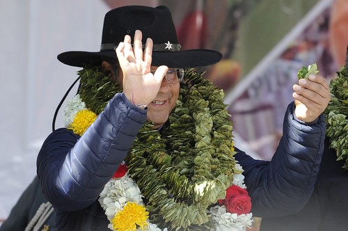 VIDEO Președintele Boliviei a mestecat frunze de coca la o manifestație pentru apărarea plantei, care este considerată sacră