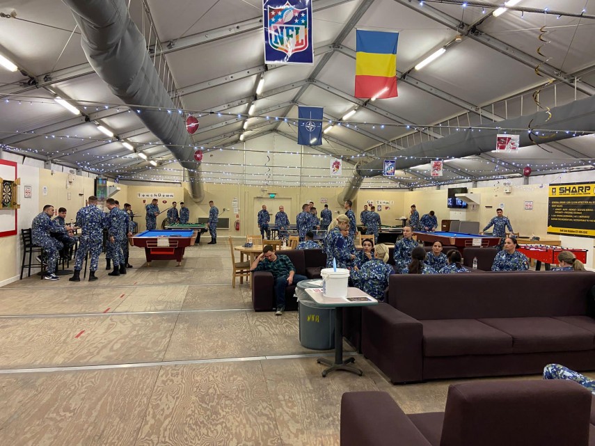 Judetul Constanta: Activitati de socializare pentru militarii participanti la cursul de instruire initiala SGP la Baza 57 Aeriena Mihail Kogalniceanu (GALERIE FOTO)