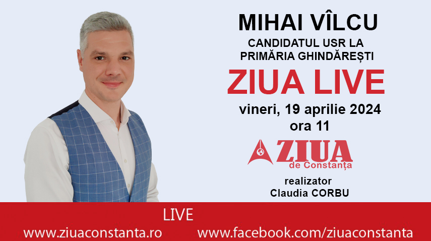 ZIUA LIVE: Comuna Ghindaresti, in viziunea candidatului USR la primarie