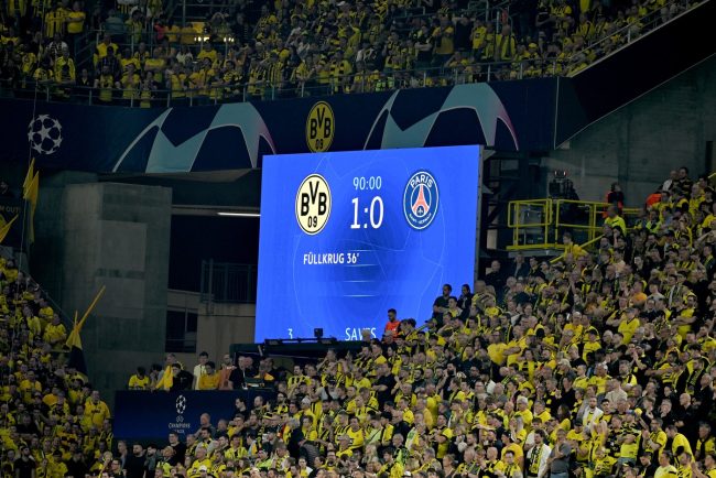 PSG nu a putut să doboare ”Zidul Galben”. Capitolul la care Dortmund se află în primele 4 echipe din Europa