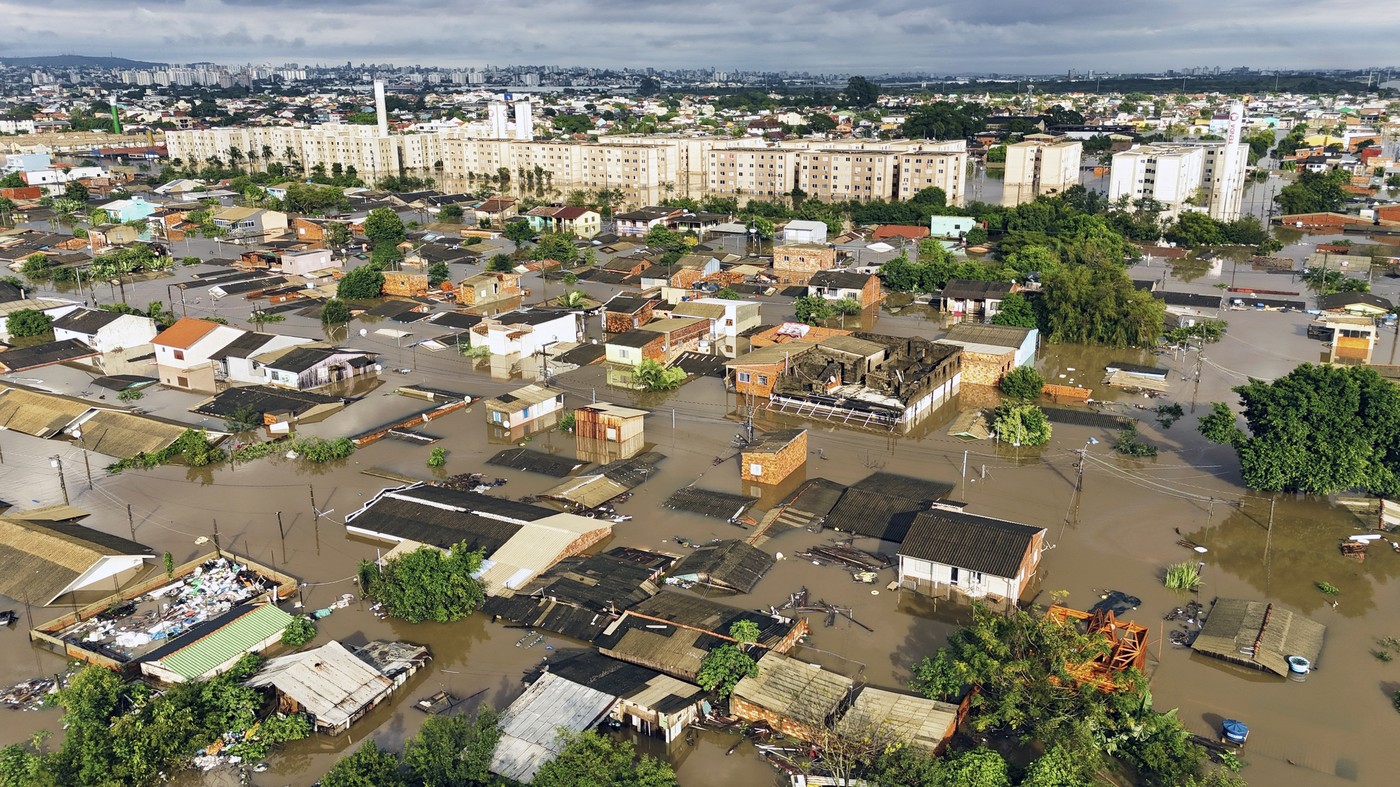 Peisaje apocaliptice în Brazilia după inundațiile record. Autorități: Sunt „adevărate zone de război”, va fi necesar un „plan Marshall”