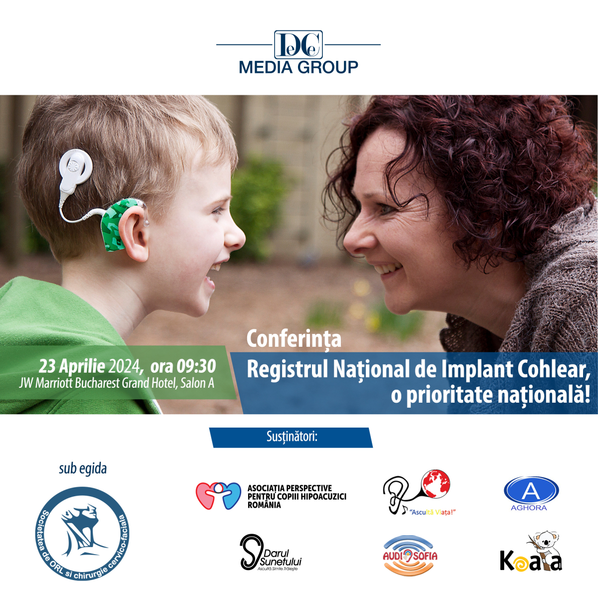 Registrul Național de Implant Cohlear, o prioritate națională / video