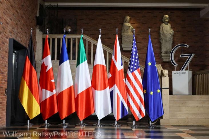 G7 lucrează la măsuri coordonate împotriva Iranului