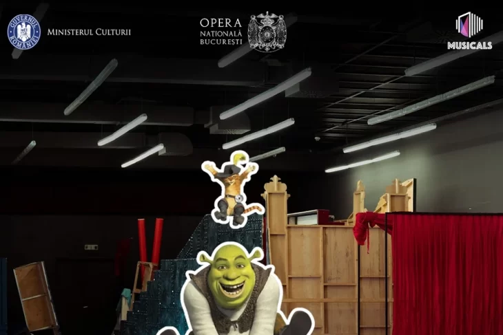 Shrek Musicalul ajunge în România. Horia Brenciu și Dan Helciug în rolul capcăunului simpatic.
