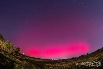 Aurora boreală ar putea apărea și la noapte: „S-a văzut din România aşa cum nu s-a mai văzut de sute de ani“ FOTO