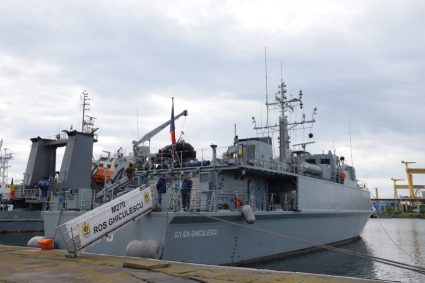 Fortele Navale Romane: Exercitiul multinational OPEX 24, desfasurat in Marea Neagra (FOTO)