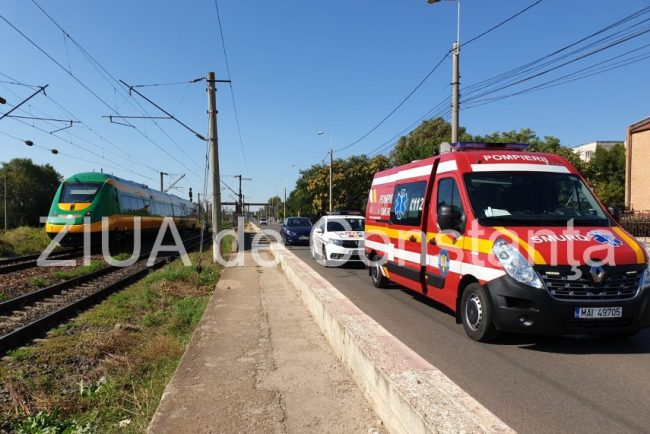 Accident feroviar in Maramures: Un copil de trei ani a murit dupa ce a fost prins sub rotile unui vagon de tren