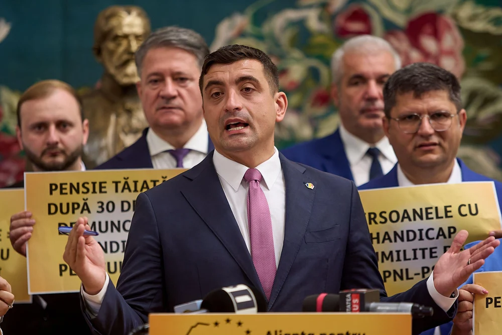 George Simion, atacat în The Telegraph după ce a amenințat că va anula un tratat de apărare cu Marea Britanie dacă ajunge președinte