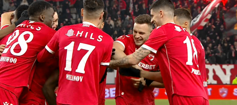 Dinamo -0. ”Câinii” câștigă și o depășesc pe Rapid în clasament