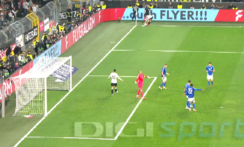 Inexplicabil! Gol cum rar se vede în fotbal, la Germania -mi revin”