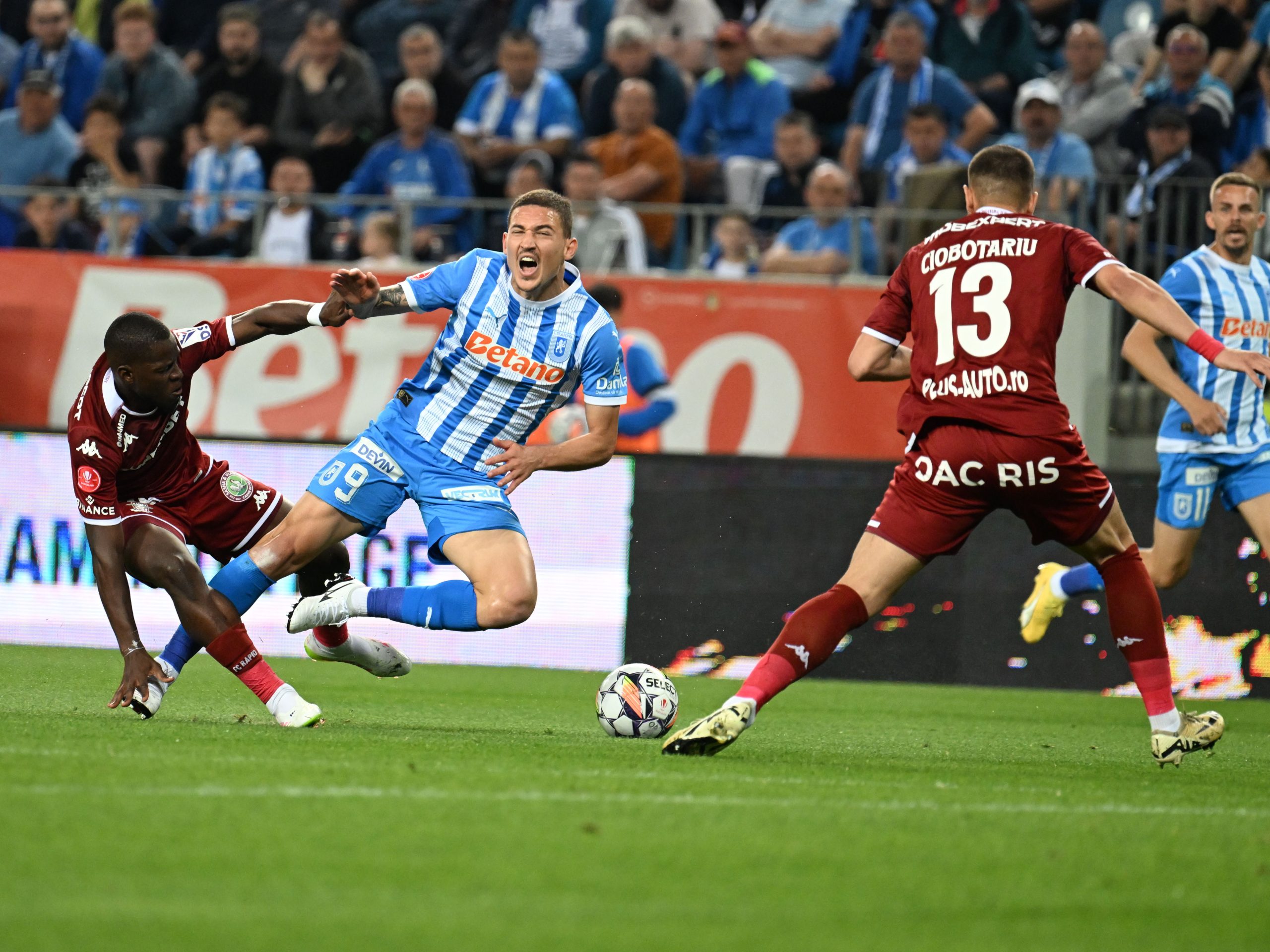 Universitatea Craiova -2, ACUM, DGS 1. Giuleștenii revin în avantaj! Două gafe mari de portari