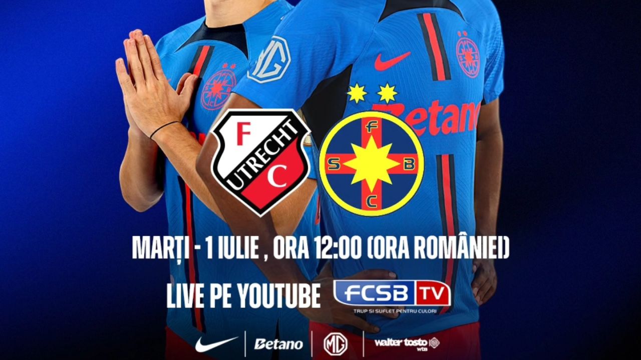 FCSB a făcut anunțul! Unde va putea fi urmărit LIVE al doilea amical al campioanei