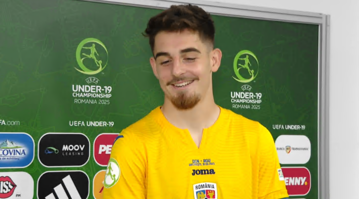 ”Suntem aici să câștigăm turneul”. David Barbu, categoric după ce România U19 a ajuns în semifinale la EURO