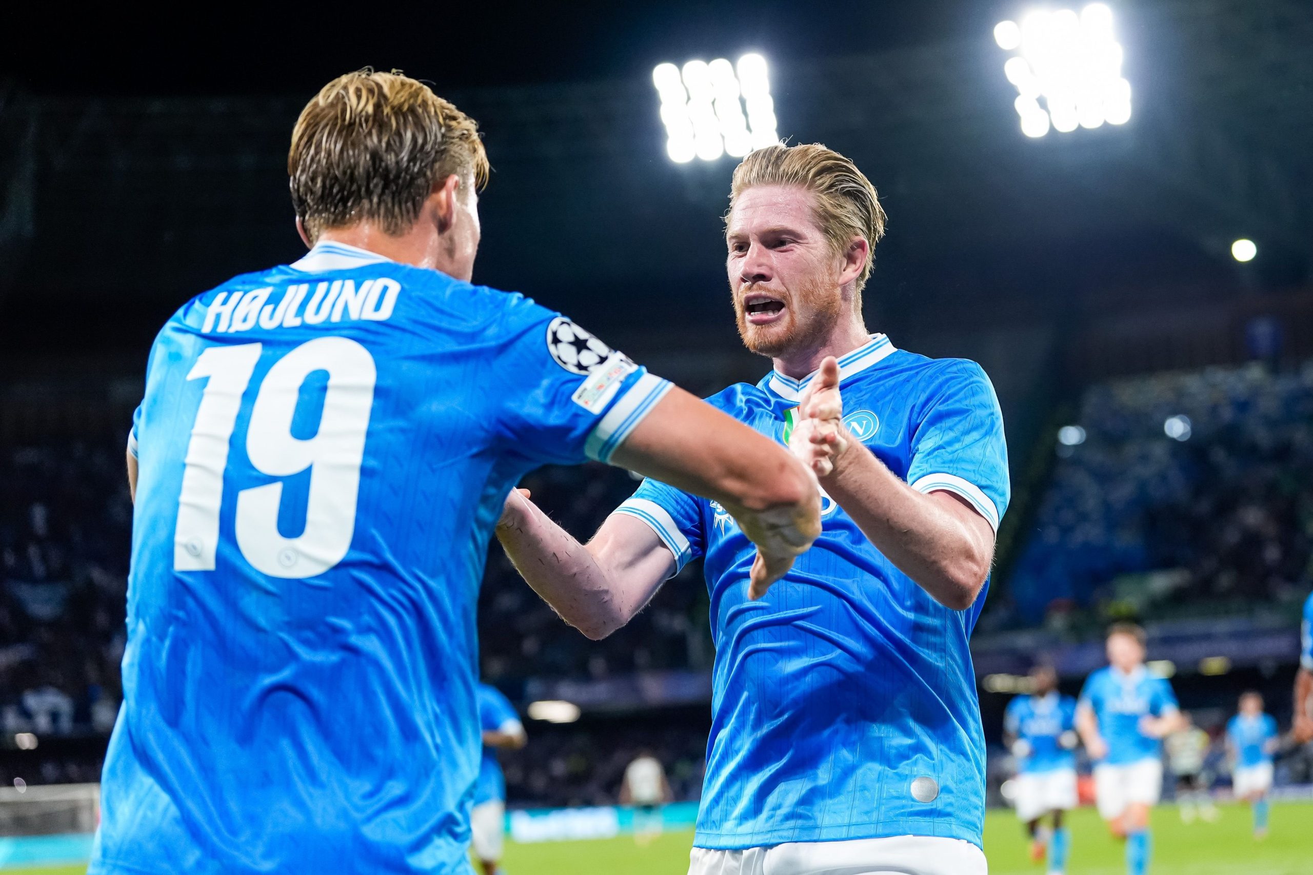 Napoli -1. Rasmus Hojlund și Kevin De Bruyne au făcut diferența în fața lusitanilor!