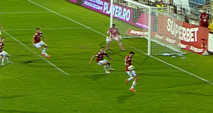 Controversă la Galați! Universitatea Craiova a cerut penalty în prelungiri: ”Nu se mai ducea mingea”