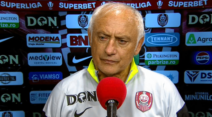 ”Nu e o tragedie”! Reacția lui Andrea Mandorlini, după ce Metaloglobus a încurcat-o pe CFR Cluj