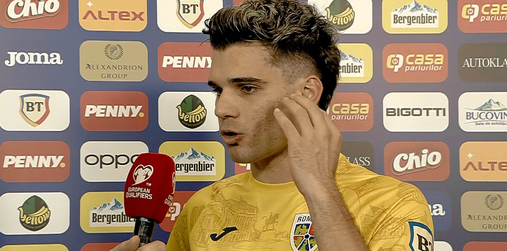 Ianis Hagi a ajuns în fața microfonului, după pasa de gol cu Austria: ”Senzațional! Ce trebuie să știe toți care mă ascultă”