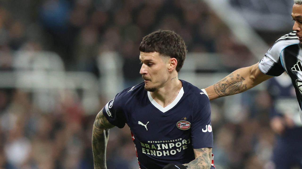 Nota primită de Dennis Man după ce PSV a fost demolată de Newcastle în UEFA Champions League