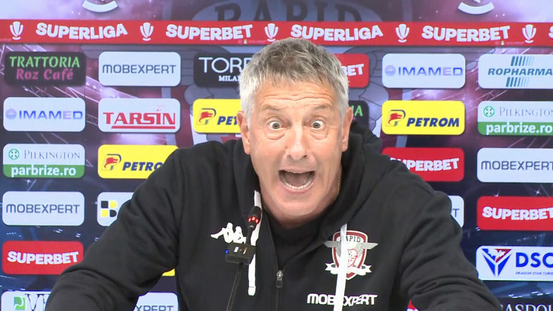 Nu a fost prima ieșire nervoasă a lui Cristiano Bergodi! Ce a făcut italianul acum 2 ani, când era la Rapid