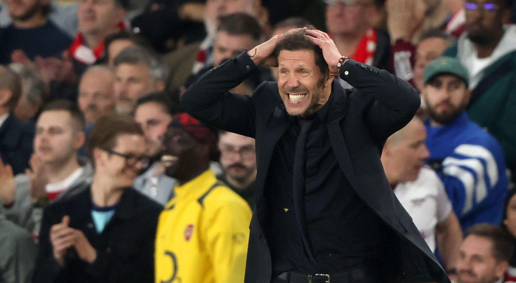 Reacție neașteptată a lui Diego Simeone, după faza din Arsenal