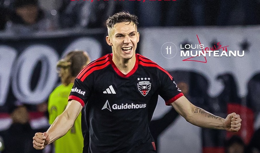 GOOL Louis Munteanu! Românul „a spart gheața” la DC United și a fost ales omul meciului
