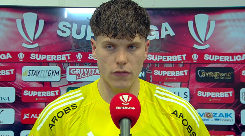 După 1-2 cu Dinamo, Andrei Coubiș a apărut în fața microfonului: ”Să nu ascultați ce se spune! Sunt toate prostiile”