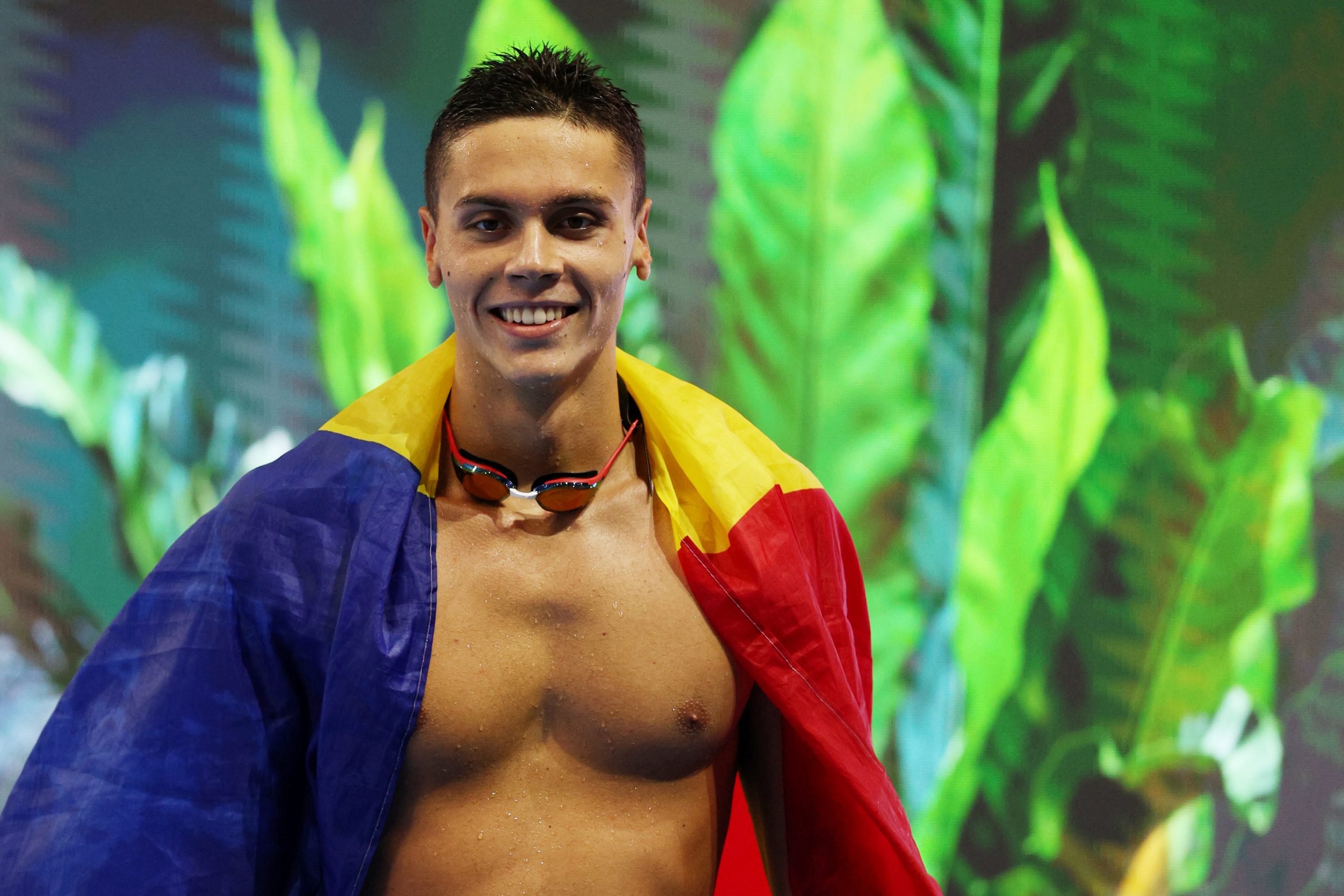 David Popovici a câștigat medalia de argint în finala de 50 de metri liber de la Roma!
