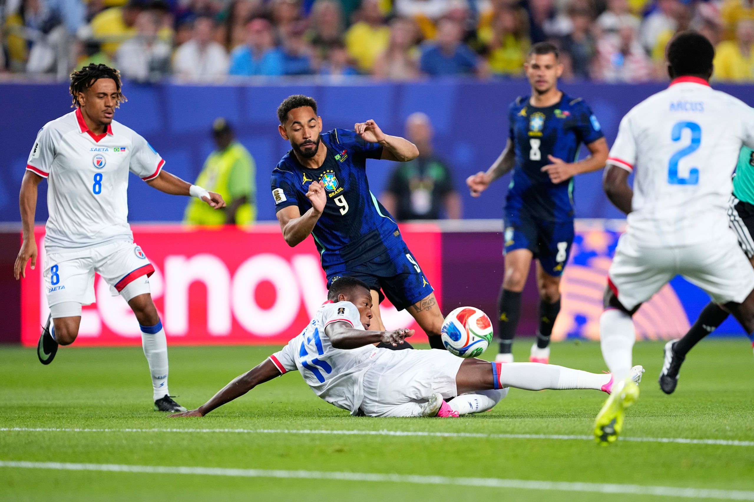 Brazilia -0, ACUM, digisport.ro. Gol, gool! Cunha face spectacol