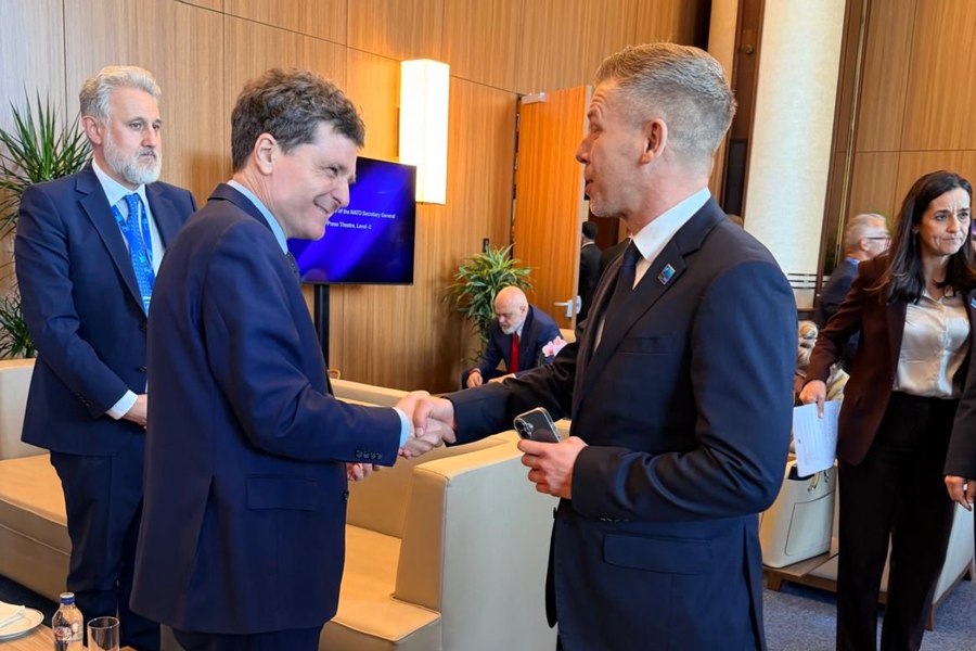 Președintele Nicușor Dan, întâlnire cu premierul ungar Péter Magyar după summitul NATO