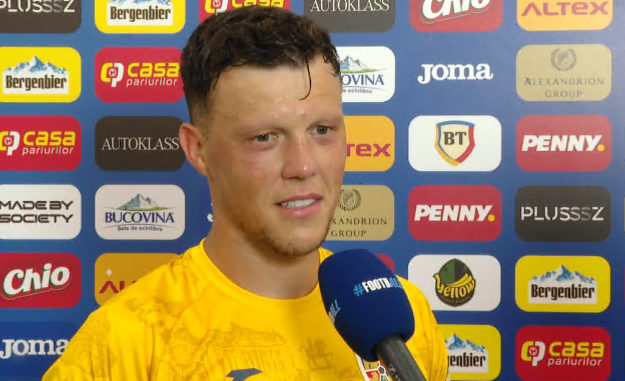 Ce a spus Adrian Rus, după România -1. A ales între gol și intervenția decisivă din minutul 89