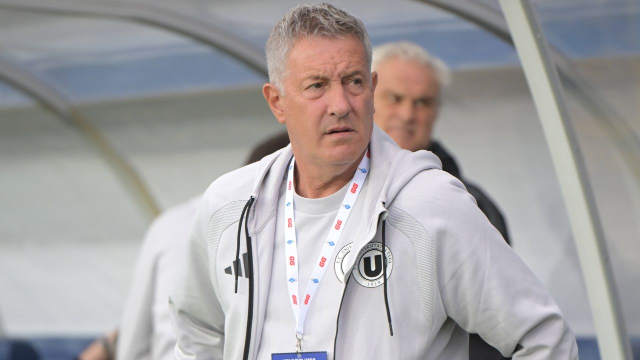 De ce nu a venit Cristiano Bergodi la flash-interviu după eliminarea din UEL și cine a mers în locul său: „E trist”