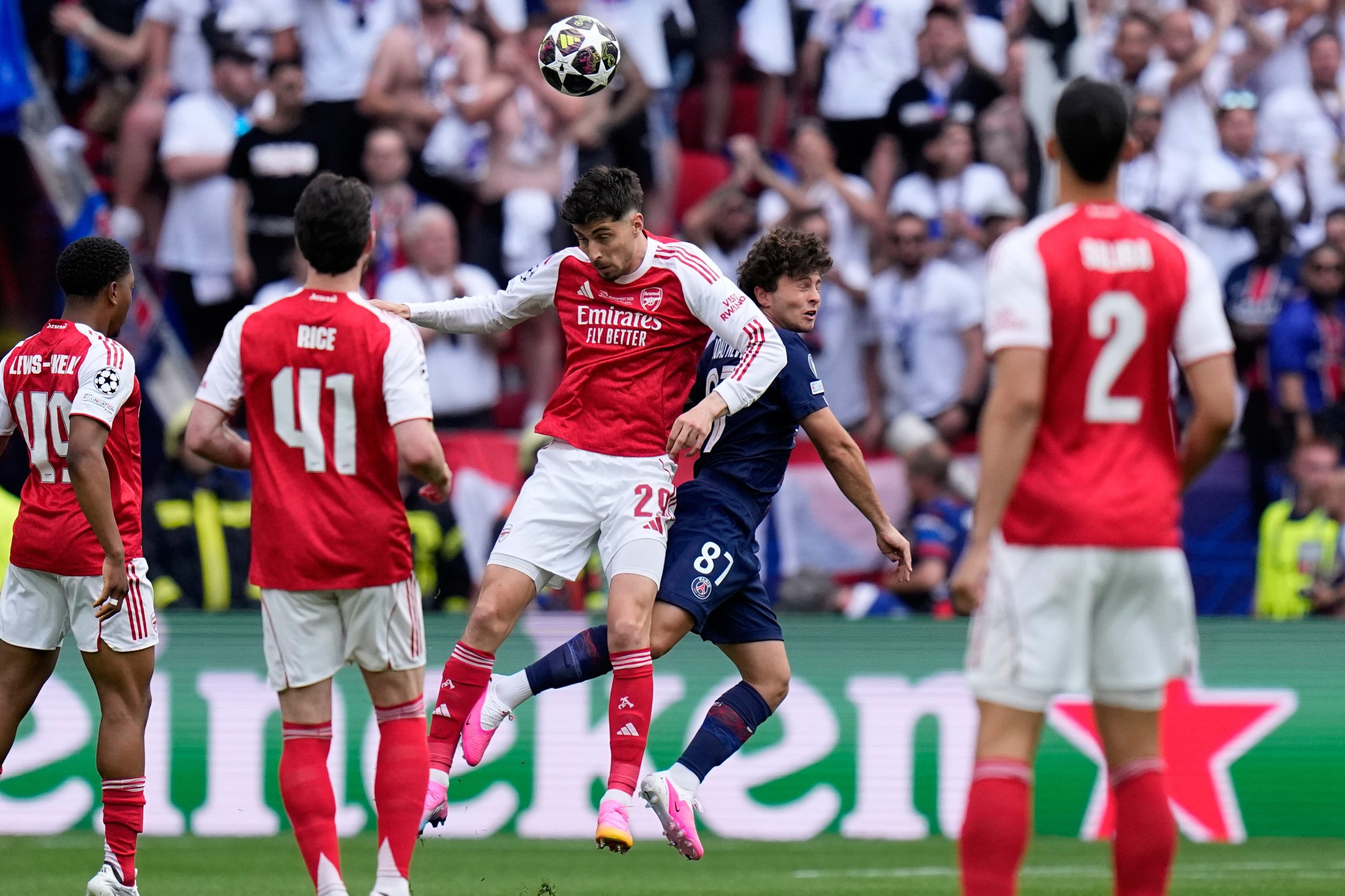 Concluziile clare ale presei din Franța, după ce PSG a fost condusă la pauză de Arsenal în finala Champions League