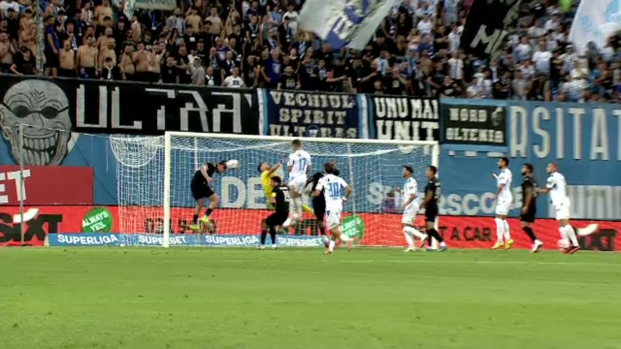 Universitatea Craiova -Armenia, GOOOOOOL Bancu! Meciul e LIVE pe PRO ARENA și VOYO SPORT 1