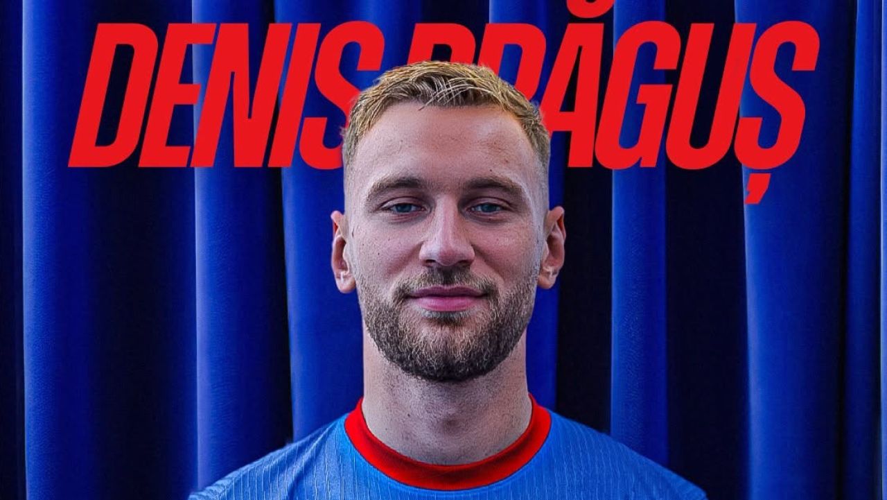 Așteptarea s-a încheiat! Denis Drăguș, prezentat la FCSB: ce număr va purta atacantul